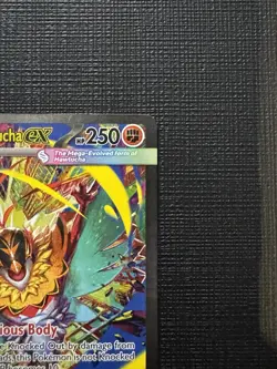 Pokemon Mega Hawlucha EX Full Art Holo Rare Card ASC 283/217 250 HP English - Image 3