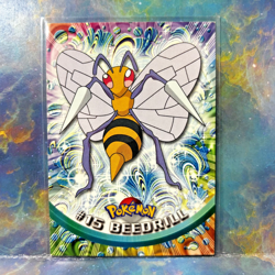 Beedrill #15 Pokemon Topps TV Animation Card - Image 1