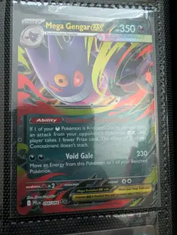 Mega Gengar ex #056/094 ME02: Phantasmal Flames Pokemon Card - Image 1