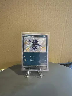 Pawniard 185/091 - Pokemon TCG: Paldean Fates - Baby Shiny Holo MINT! - Image 1