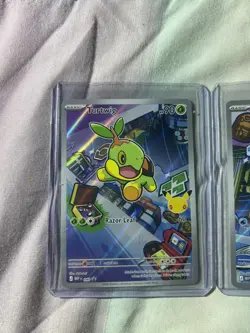 3 First Partner Starter Promo Set Holo – Pokemon Turtwig Chimchar Piplup – NM/M - Image 2