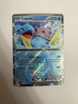 Lapras ex 022/088 Pokemon ME03: Perfect Order Holofoil (NM) - Image 1