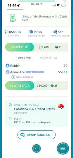 Pokemon Go Shiny Greninja - Image 2