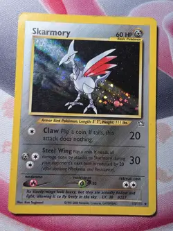Pokemon Neo Genesis Skarmory 13/111 Holo Rare - Vintage - Image 1