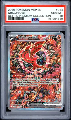 Oricorio ex 024 Mega Charizard X Ultra Premium Collection Pokemon PSA 10 - Image 1