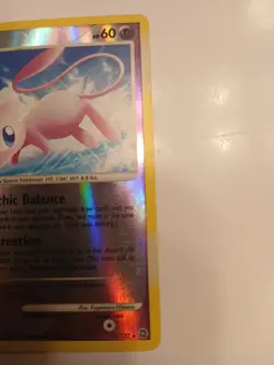 Pokemon TCG Mew 15/132 Secret Wonders 2007 English Reverse Holo Rare HP 60 - Image 2