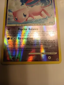 Pokemon TCG Mew 15/132 Secret Wonders 2007 English Reverse Holo Rare HP 60 - Image 3