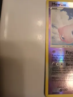 Pokemon TCG Mew 15/132 Secret Wonders 2007 English Reverse Holo Rare HP 60 - Image 4