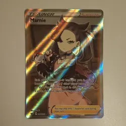 Marnie Full Art Ultra Rare Holo 200/202 Sword & Shield Trainer Pokemon TCG - Image 2