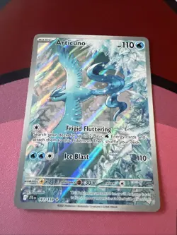 Pokemon Journey Together Articuno 161/159 Illustration Rare - Image 1