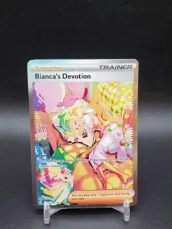Bianca’s Devotion 209/162 Temporal Forces Special Illustration Rare NM Pokemon - Image 1