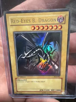 Yu-Gi-Oh! TCG Red-Eyes Black Dragon (Secret Rare) 1st edition - Image 2