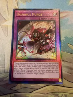 Yugioh Dominus Purge RA05-EN150 Ultimate Rare - Image 1
