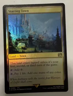 Starting Town - FINAL FANTASY - FOIL MTG - Image 1