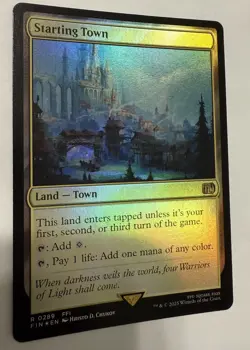 Starting Town - FINAL FANTASY - FOIL MTG - Image 3