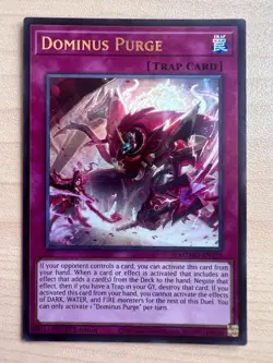 Yugioh Dominus Purge MZMU-EN125 Ultra Rare Maze of Muertos 1st Edition NM - Image 1