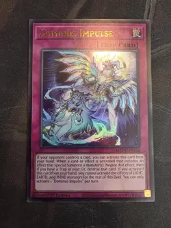 Yu-Gi-Oh! Dominus Impulse MZMU-EN126 1st Edition Ultra Rare - Image 1