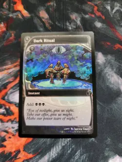 Magic MTG Mystery Booster 2 Dark Ritual FOIL Future Sight Frame NEAR MINT NM - Image 1