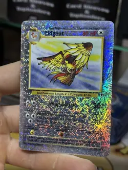 Pidgeot 33/110 Legendary Collection 2002 Reverse Holo Vintage Pokemon Card - Image 4