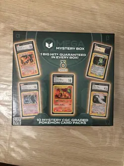 Omega Mystery Graded Slab x1 (Sealed, New) Pokemon Mystery Graded Card. CGC - Image 3