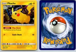PIKACHU - SM157 SMP SUN & MOON PROMO POKEMON CARD TCG LP HOLO - Image 1