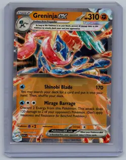 Greninja ex 106/167 Holo Double Rare Prize Pack Series Cards Pokemon Near Mint - Image 1
