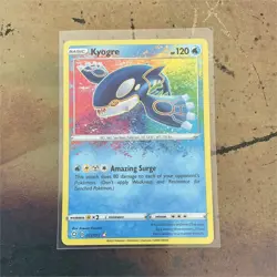 Pokemon Kyogre Amazing Rare Holo 120HP 021/072 Shining Fates English - Image 1