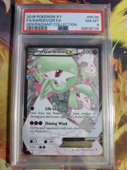 Pokemon Gardevoir EX Full Art (PSA 8) #RC30/RC32 Generations Radiant Collection - Image 1