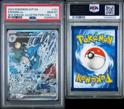 Pokemon Kindra EX 131 Scarlet & Violet Black Star Promo PSA 10 Gem Mint - Image 4