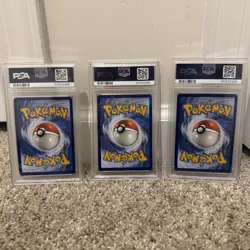 Pokemon Illustration Contest 2022 Bulbasaur, Arcanine, Greninja 3 promos graded - Image 2