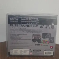Pokemon TCG Sun & Moon Burning Shadows Elite Trainer Box SEALED - Image 2