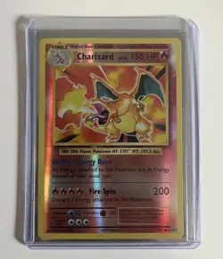 Pokemon Charizard 11/108 Evolutions Reverse Holo Rare EN 2016 150 HP - Image 1