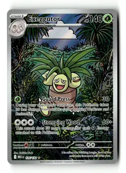 Exeggutor 135/132 Illustration Rare Mega Evolution Pokemon Near Mint - Image 1