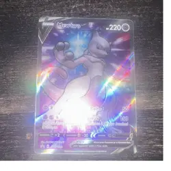 The Pokemon Company Pokemon TCG Mewtwo V SWSH229 Promo Full Art Holo 220 HP 2022 - Image 1