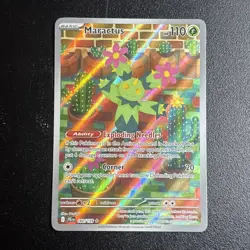 MARACTUS 160/159 Illustration Rare Journey Together Pokemon Holo Near Mint - Image 1