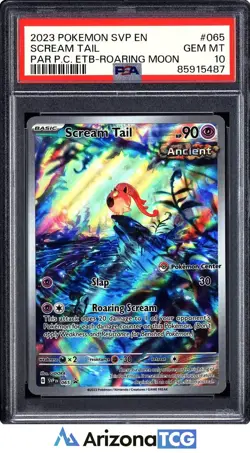 Pokemon 2023 Scream Tail 065 Pokemon Center Scarlet & Violet Promos PSA 10 - Image 1