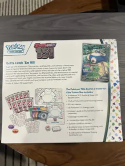 Pokemon TCG Scarlet & Violet 151 Elite Trainer Box ETB 820650853159 - Image 2