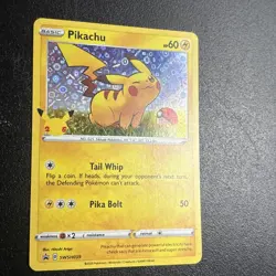 Pikachu SWSH039 PROMO Sword & Shield NM Pokemon - Image 2