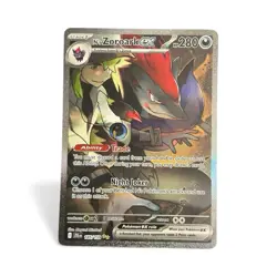 N's Zoroark ex 185/159 Special Illustration Rare SIR Pokemon Journey Together - Image 1