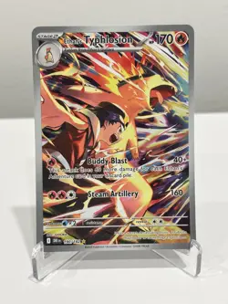 Pokemon Ethan's Typhlosion Destined Rivals DRI ILLUSTRATION RARE HOLO 190/182 NM - Image 1