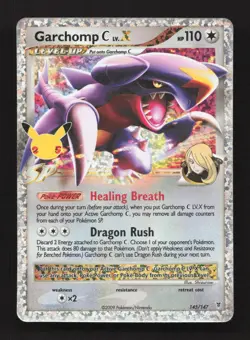 Garchomp C LV.X 145/147 Celebrations: Classic Collection Pokemon NM - Image 1