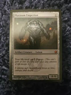 Platinum Emperion - Scars of Mirrodin MTG - Image 1