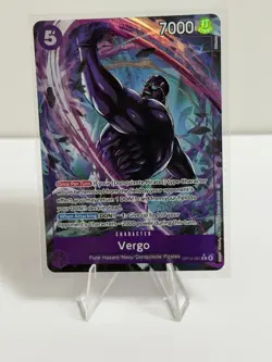 One Piece - The Azure Sea’s Seven - OP14-061 - Vergo - R Alt Art TCG ENGLISH - Image 1