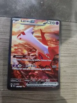 Pokemon Surging Sparks Latias EX 239/191 Special Illustration Rare SIR - Image 1