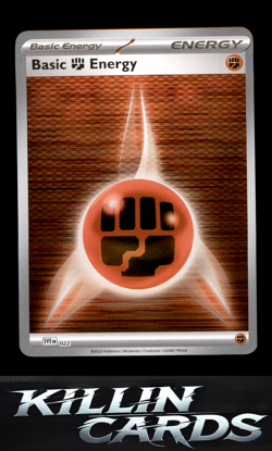 Reverse Holofoil Basic Fighting Energy - 022 022 Pokemon Common SVE: Scarlet & V - Image 1
