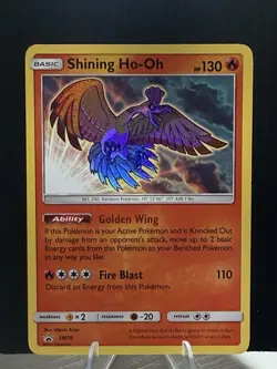 Pokemon Shining Ho-Oh SM70 SM Holo Promo 130 HP English 2017 - Image 1