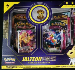 2022 Pokemon Jolteon VMAX Premium Collection Box – Factory Sealed - Image 2