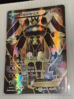 Pokemon TCG Zygarde EX 54a/124 Alternate Art Full Art XY Fates Collide NM/MINT+ - Image 3