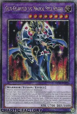 YUGIOH MP24-EN016 Gilti-Gearfried the Magical Steel Knight Quarter Century Secre - Image 1