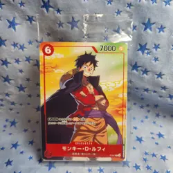 Monky D Luffy P-001 PROMO 7-ELEVEN [PAR] Parallel One Piece Japanese - Image 1